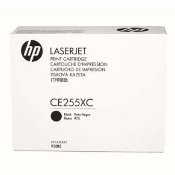 HP CE255XC (55X) SIYAH TAAHHUTLU TONER