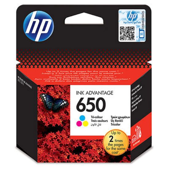 HP CZ102AE (650) UC RENKLI KARTUS