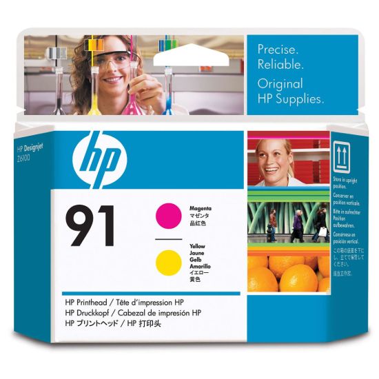 HP C9461A (91) MACENTA VE SARI BASKI KAF