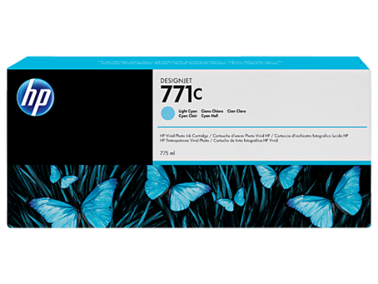 HP B6Y12A (771C) ACIK CAMGOBEGI 775 ML K